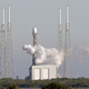 A SpaceX Falcon 9 rocket prepares to launch a GPS satellite into orbit.